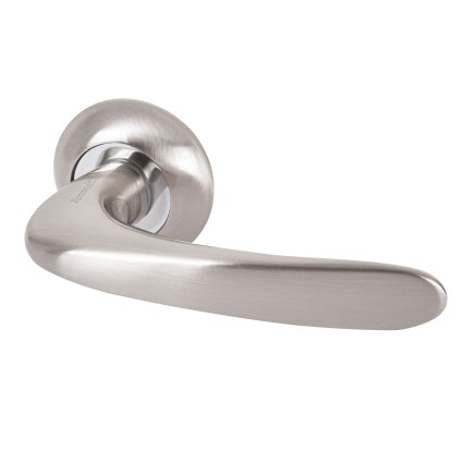 Ручка раздельная R.LD54.Pava (Pava LD42) SN/CP-3 матовый никель/хром на раздельном основании с доставкой в Москве: ruchki.msk