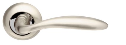 Ручка раздельная R.LD54.Virgo (Virgo LD57) SN/CP-3 матовый никель/хром на раздельном основании с доставкой в Москве: ruchki.msk