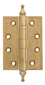 Петля универсальная Castillo CL 500-A4 102x76x3,5 IG Итальянское золото накладные (карточные) с доставкой в Москве: ruchki.msk