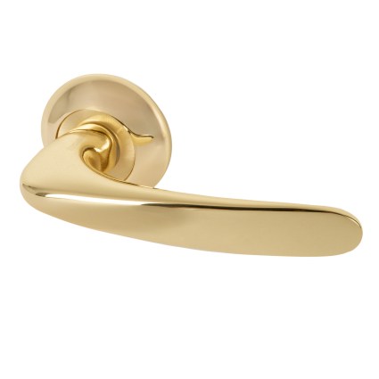 Ручка раздельная R.LD54.Pava (Pava LD42) GP/SG-5 золото/матовое золото TECH (кв. 8х140) на раздельном основании с доставкой в Москве: ruchki.msk