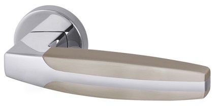 Ручка раздельная R.URB52.ARC (ARC URB2) SN/CP-3 матовый никель/хром на раздельном основании с доставкой в Москве: ruchki.msk