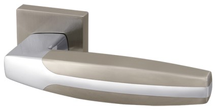 Ручка раздельная K.USQ52.ARC (ARC USQ2) SN/CP-3 матовый никель/хром на раздельном основании с доставкой в Москве: ruchki.msk