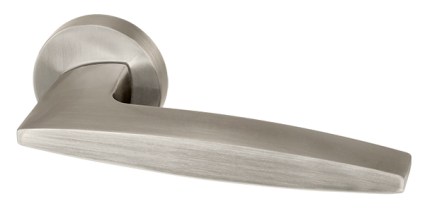 Ручка раздельная R.URB52.SQUID (SQUID URB9) SN-3 матовый никель на раздельном основании с доставкой в Москве: ruchki.msk