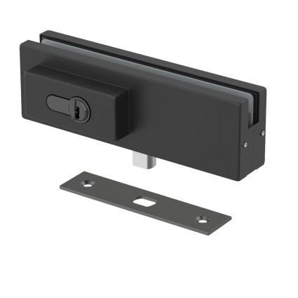 Замок для стеклянной двери Range.GL.L10 BL   RANGE с доставкой в Москве: ruchki.msk
